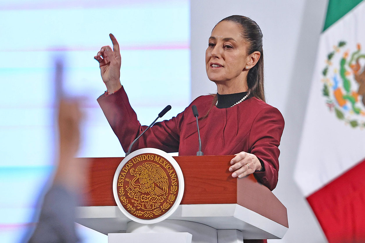 Claudia pide a la GN actuar con integridad