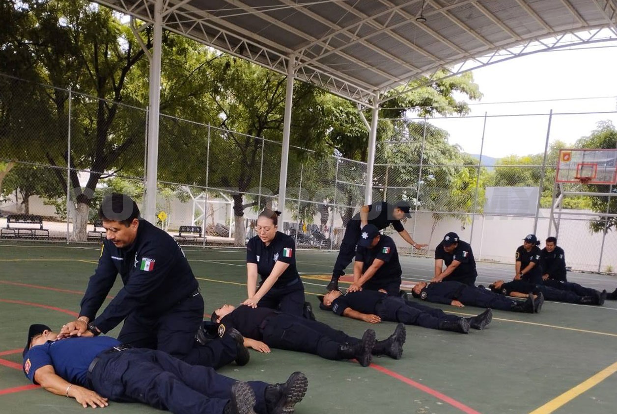 Concluye SSPyTM curso en Primeros Auxilios y PC