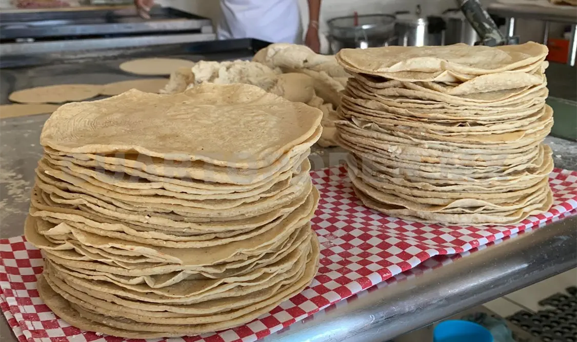 Actualmente el precio al kilogramo de la tortilla es de 24 pesos. Diego Pérez / CP