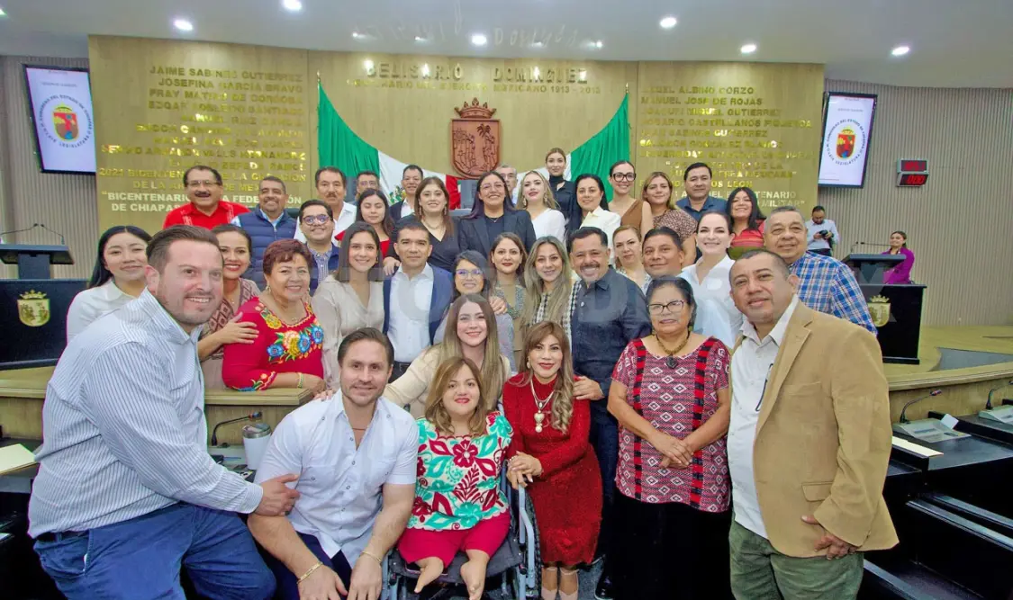 Expusieron que dentro de las acciones legislativas más importantes se encuentran las minutas a la Constitución federal. Cortesía
