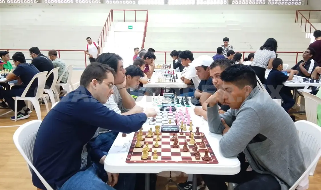 Jugadores de alto nivel participaron en el 10º Campeonato de Ajedrez Amateur. Cortesía
