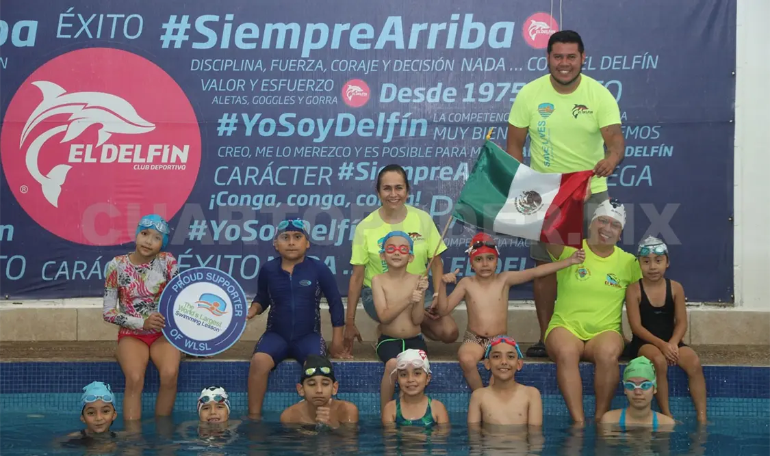 Hoy en día este mensaje se transmite en diferentes parques acuáticos, clubes de Natación y balnearios de todo el mundo. Cortesía