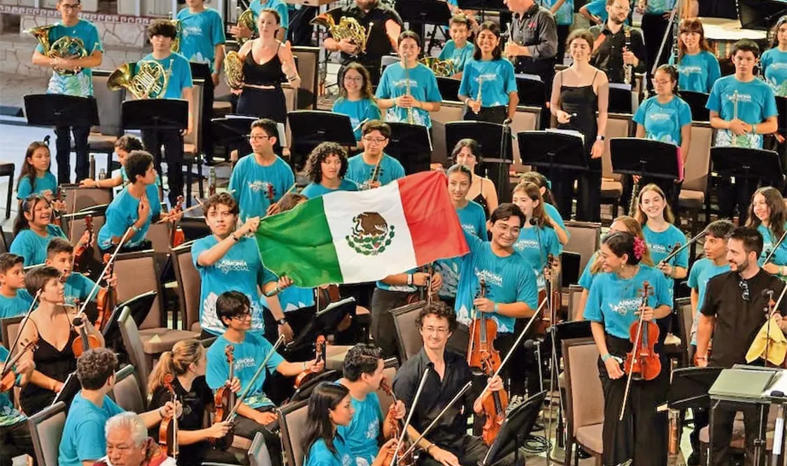 Con el concierto matiné “Sinfonía familiar GNP” se dio por finalizado el evento. Cortesía