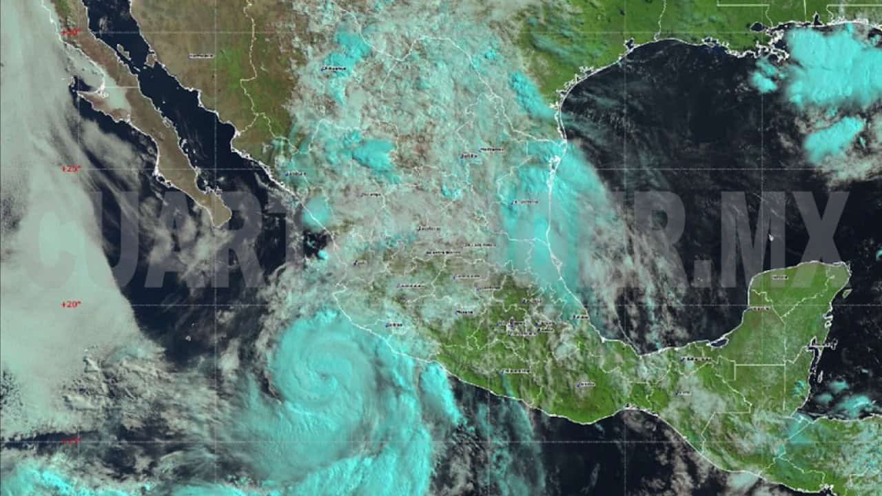 Huracán "Flossie" se intensifica a categoría 2 y amenaza costas del Pacífico mexicano