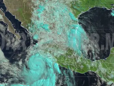 Huracán "Flossie" se intensifica a categoría 2 y amenaza costas del Pacífico mexicano