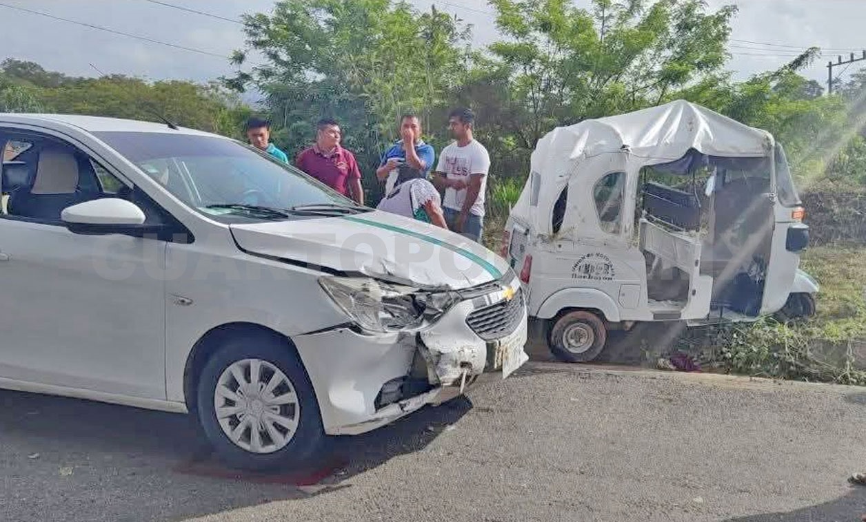 Varios lesionados en accidente de Pochimóvil