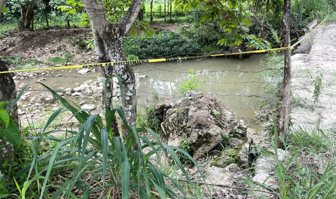 El macabro hallazgo lo realizaron civiles cerca de un balneario privado. Genaro Sánchez / CP