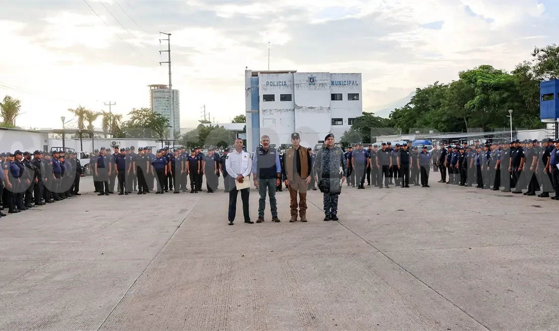 Aparicio Avendaño y Ángel Torres presentan a Encargado del Despacho de la Secretaría de Seguridad Pública y Tránsito Municipal