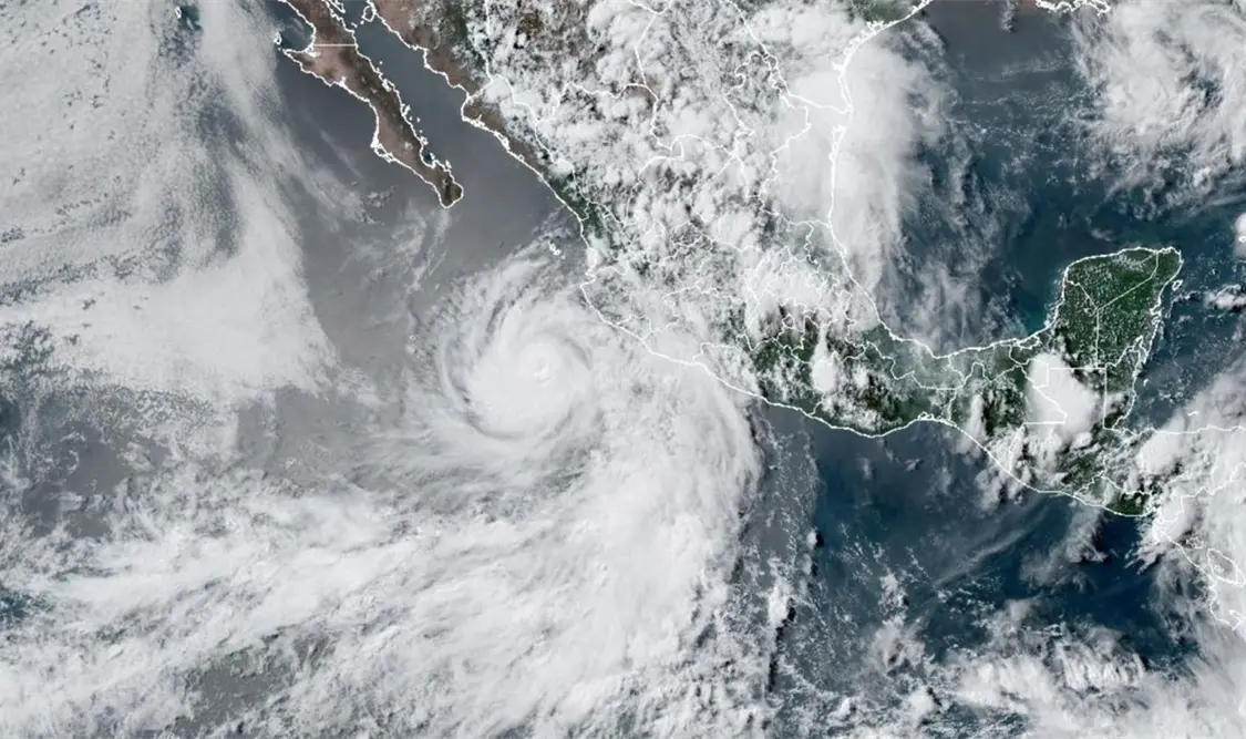 Flossie permanecerá mayormente mar adentro. Cortesía