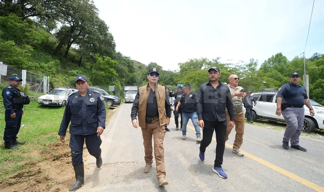 El titular de la SSP reiteró su compromiso con la familia del menor de trabajar sin descanso hasta encontrar el cuerpo. CP