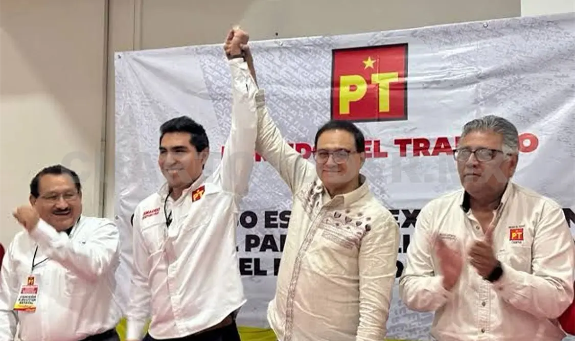 El Partido del Trabajo es un instituto político que se ha fortalecido en los últimos años. CP
