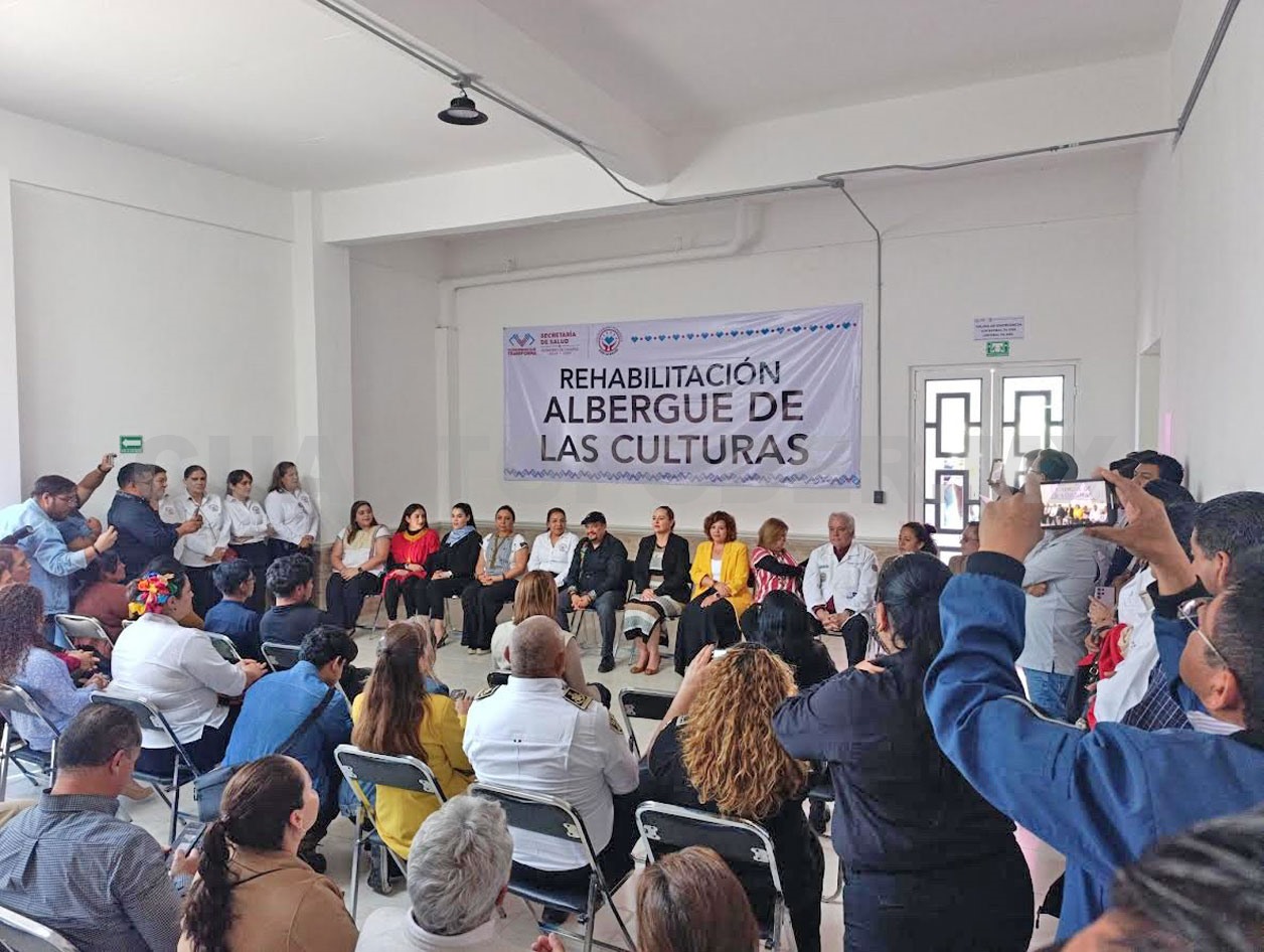 Inauguran albergue del hospital de las Culturas