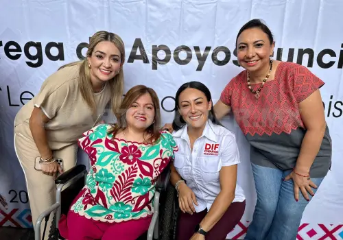 Voluntariado entrega apoyos a sectores vulnerables