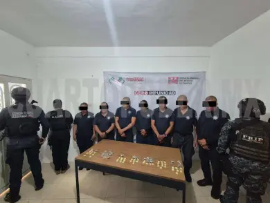 En operativo interinstitucional detienen a policías municipales en Frontera Comalapa.