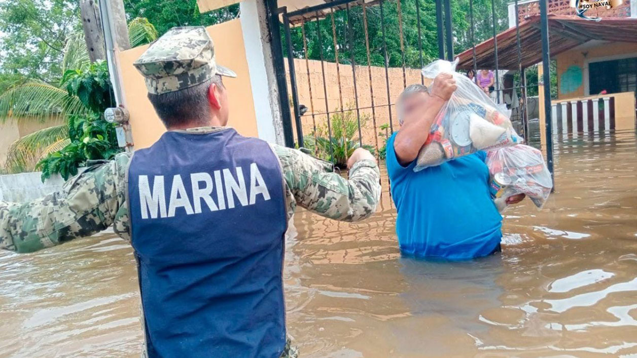 Tras el paso de “Barry”, revisan zonas de riesgo