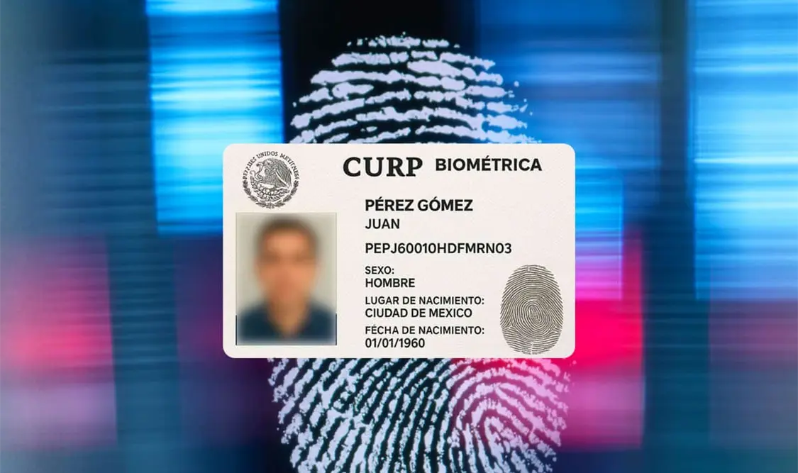 El trámite del CURP biométrica será gratuito y estará disponible para todos. Cortesía