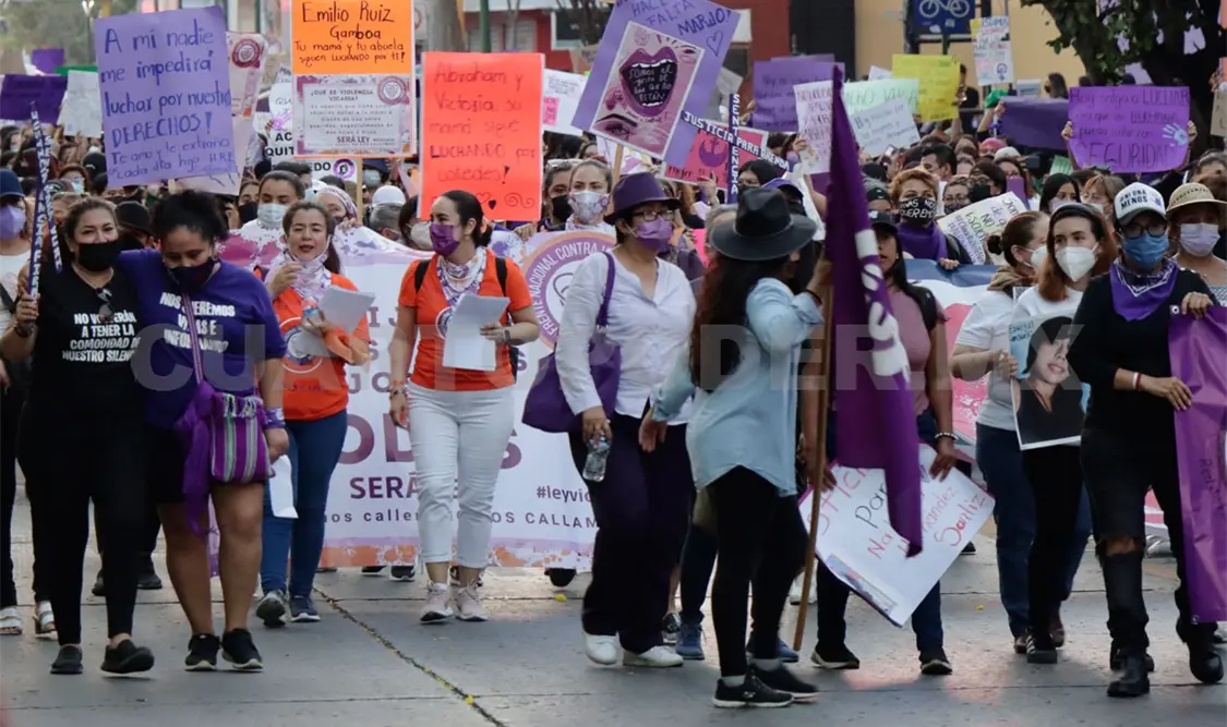 Piden garantizar la seguridad de las mujeres. Diego Pérez / CP