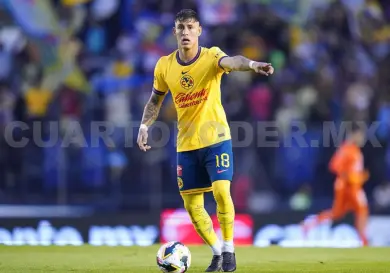 Cristian Calderón se despide del América