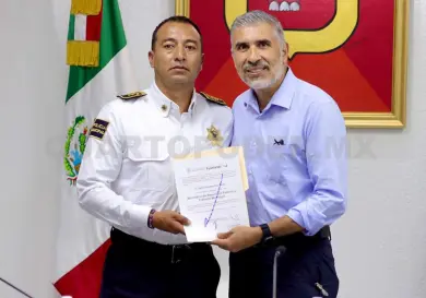 Nuevo secretario de Seguridad y Tránsito toma protesta
