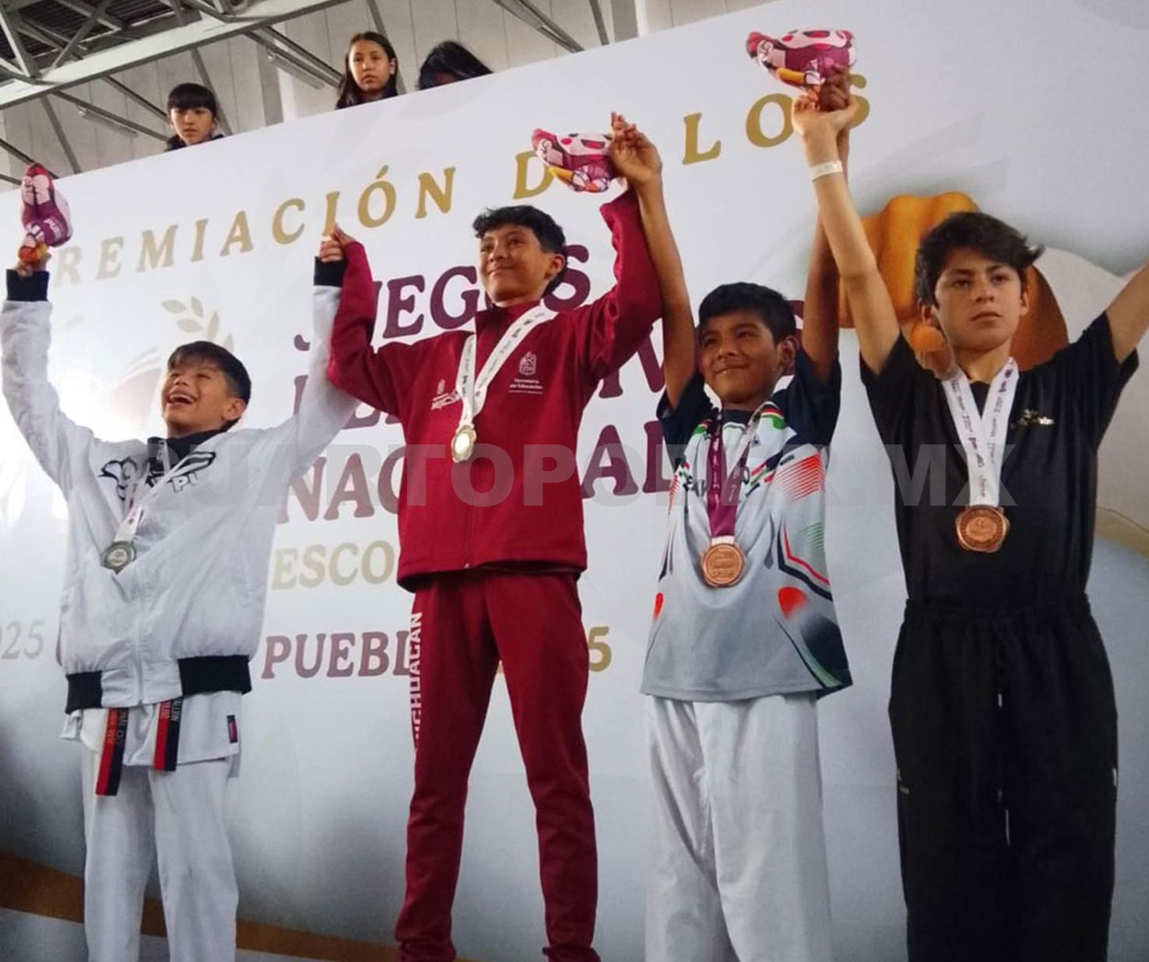 Chiapas presente en el podio del nacional