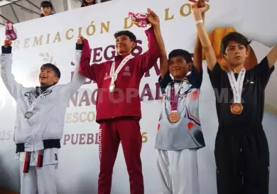 Chiapas presente en el podio del nacional