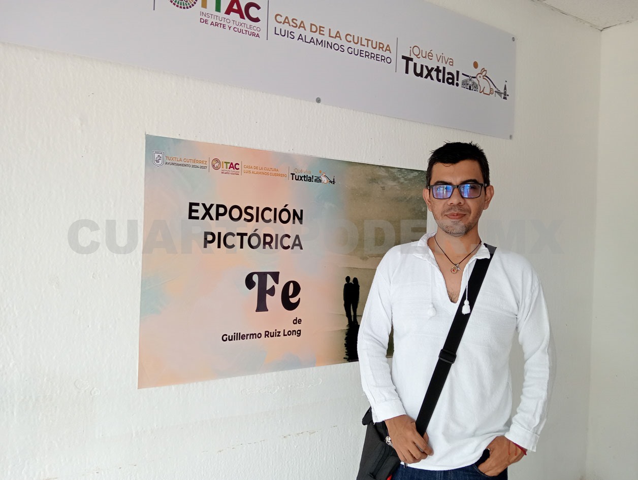 Guillermo Ruiz presenta su “Fe”