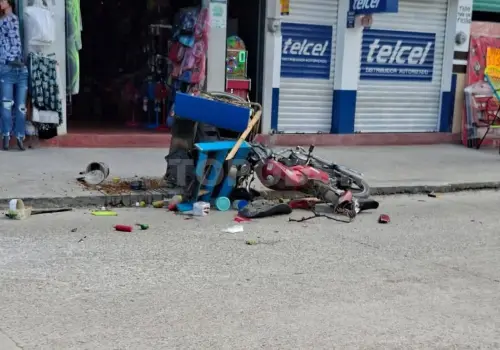 Lo hospitalizan tras ser atropellado