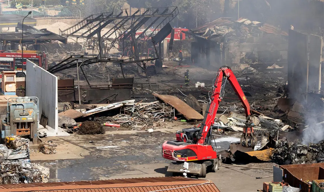 Explosión de gasolinera deja 45 heridos