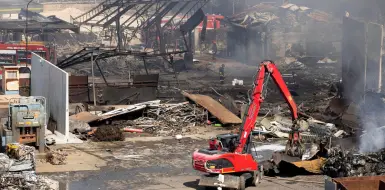 Explosión de gasolinera deja 45 heridos