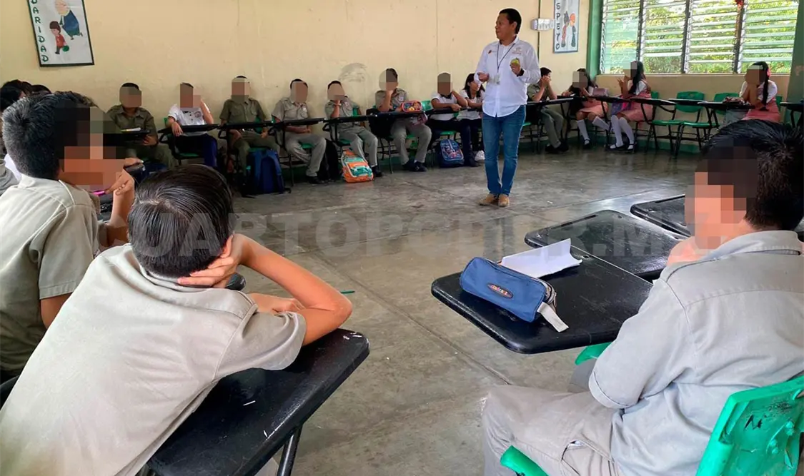 Las charlas retomaron el tema del acoso escolar en ocho municipios. Cortesía