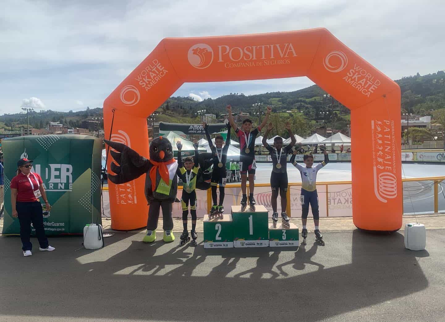 Matheo Sánchez suma oro, plata y bronce en Colombia