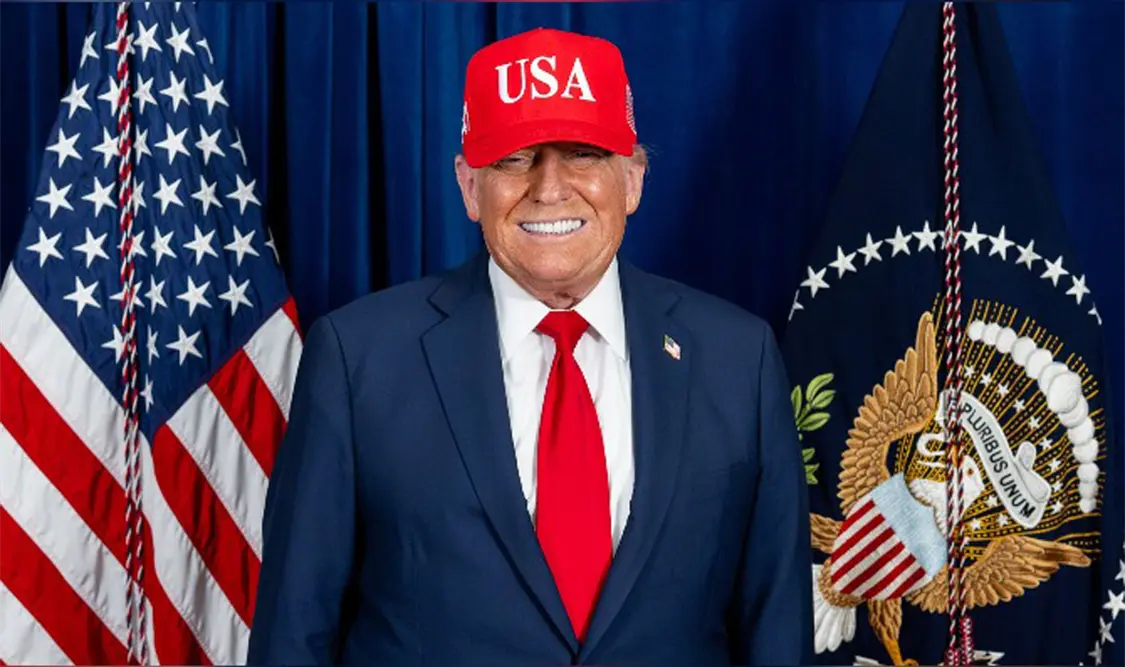 Trump agradece a agentes del ICE. Cortesía