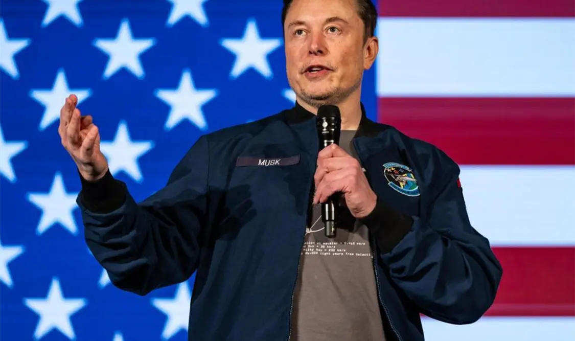 “Hoy se forma el Partido América para devolver la libertad a EE.UU.”, dice Elon Musk. Cortesía