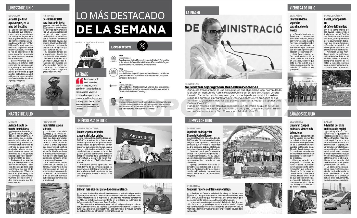 Resumen semanal