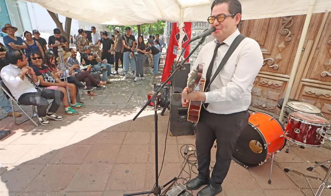 La jornada se realizó de 11 am a 4 pm a las afueras del espacio. Diego Pérez / CP