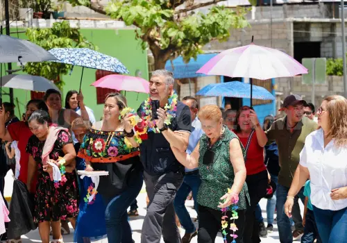 Siguen llevando justicia social con Calles Felices