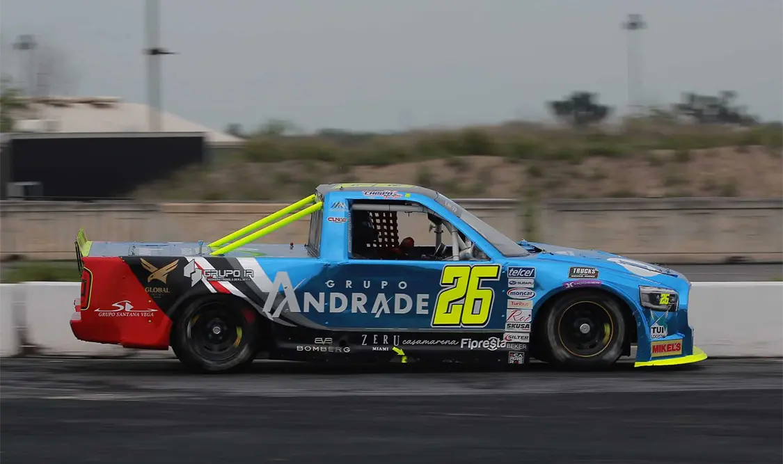 Se corrió una emocionante séptima fecha del campeonato de desarrollo, Trucks México Series. Cortesía