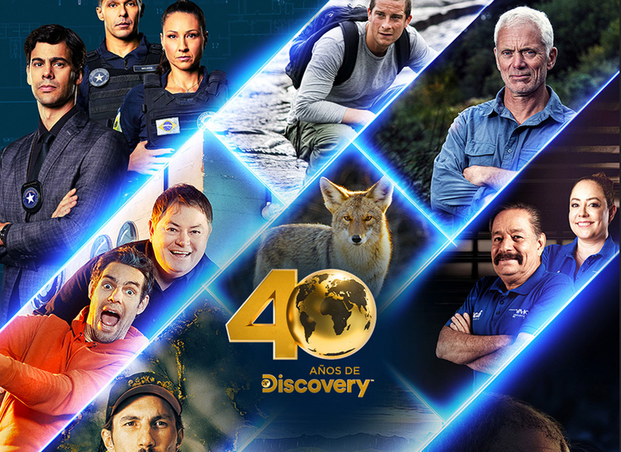 Discovery celebra 40 años