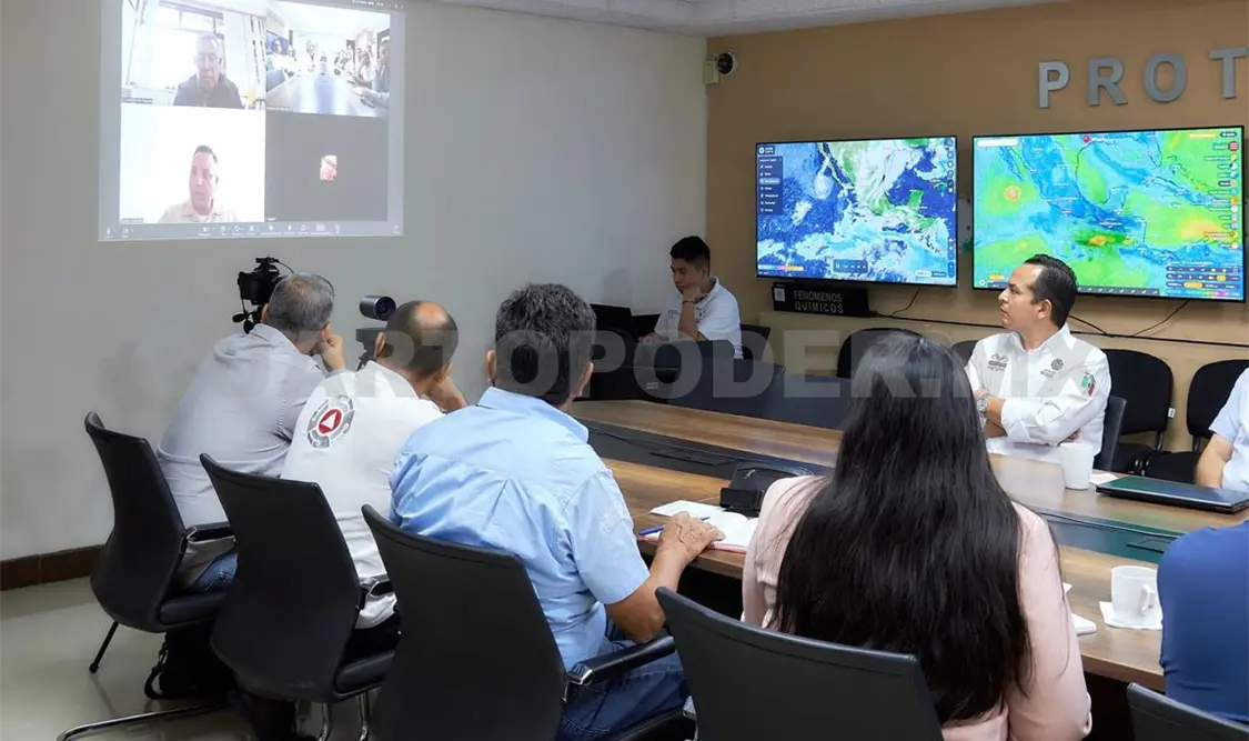 El grupo de trabajo determinó continuar con las acciones emergentes de desazolve e impulsar estudios hidráulicos. CP