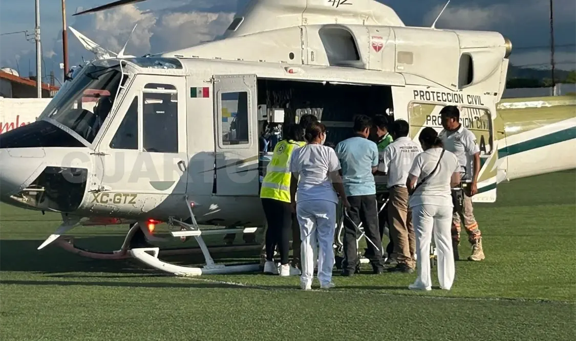 Con el traslado aéreo se ha podido llevar servicios de salud a las zonas médicas alejadas. Cortesía