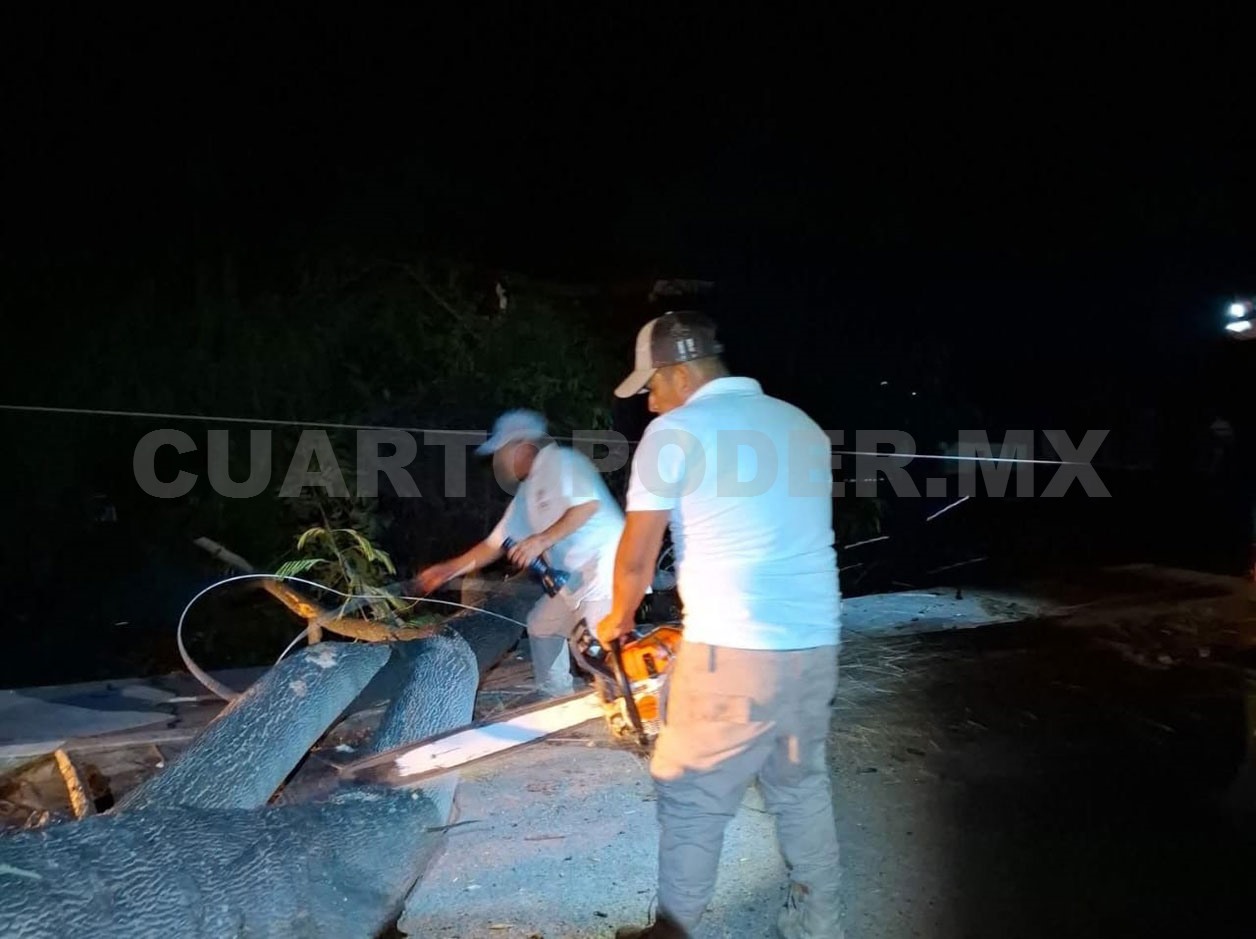 Sin luz habitantes de Venustiano Carranza