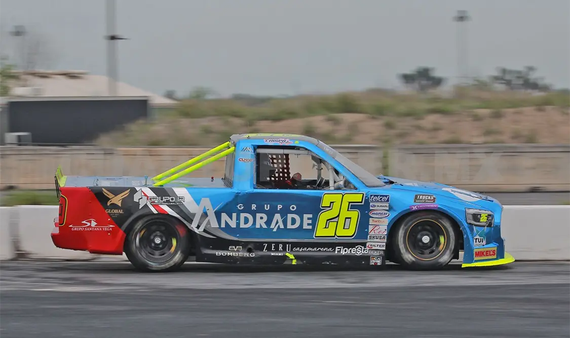 Se corrió una emocionante séptima fecha del campeonato de desarrollo, Trucks México Series. Cortesía