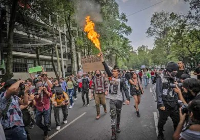 Rechazan violencia en marcha antigentrificación