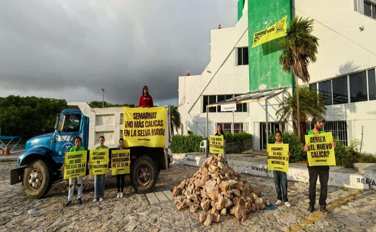 Greenpeace toma oficinas de Semarnat