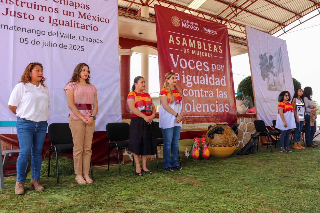 Avanzan las asambleas Voces por la Igualdad