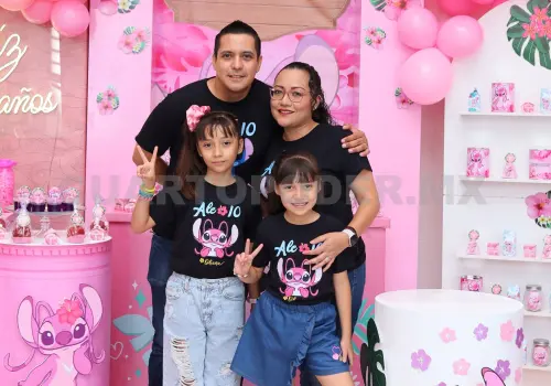 Alesandra cumplió 10 años