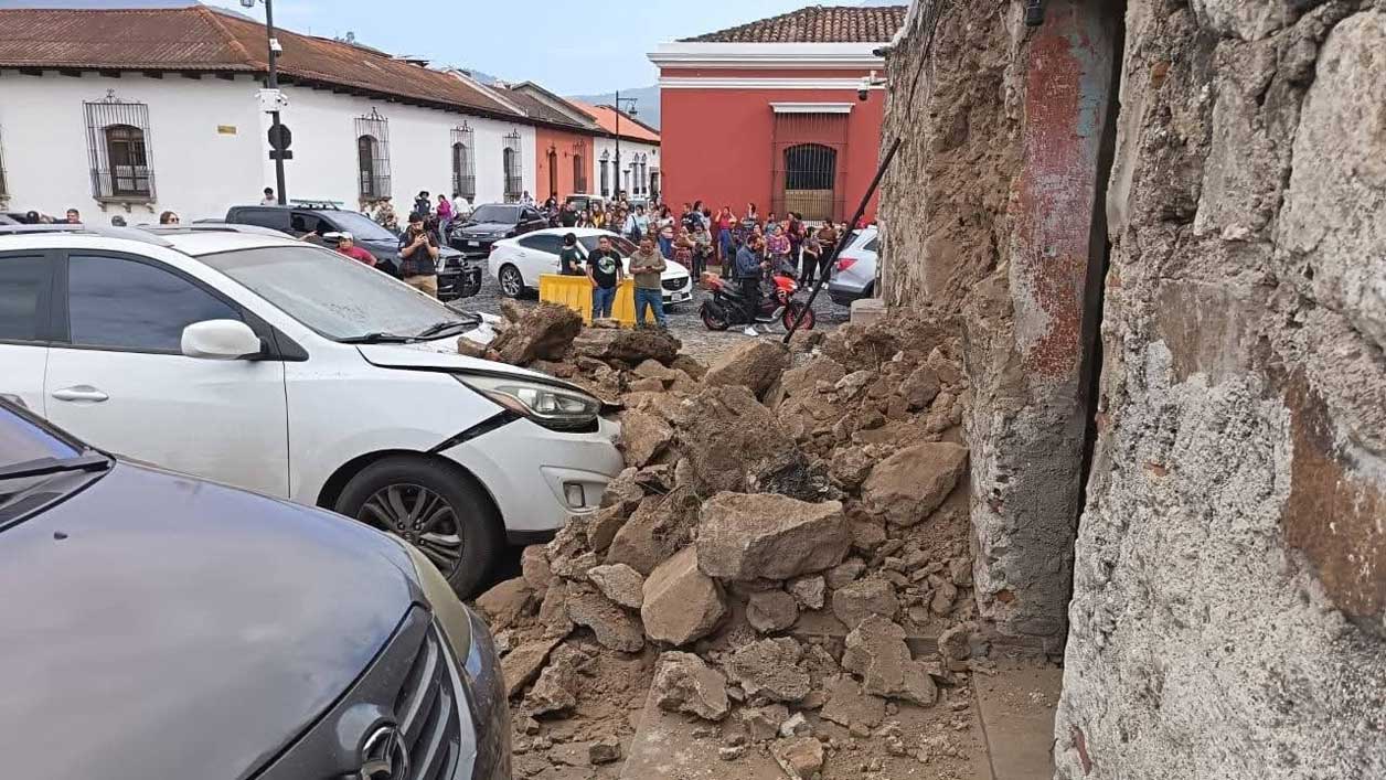 Dos fuertes sismos sacuden Guatemala