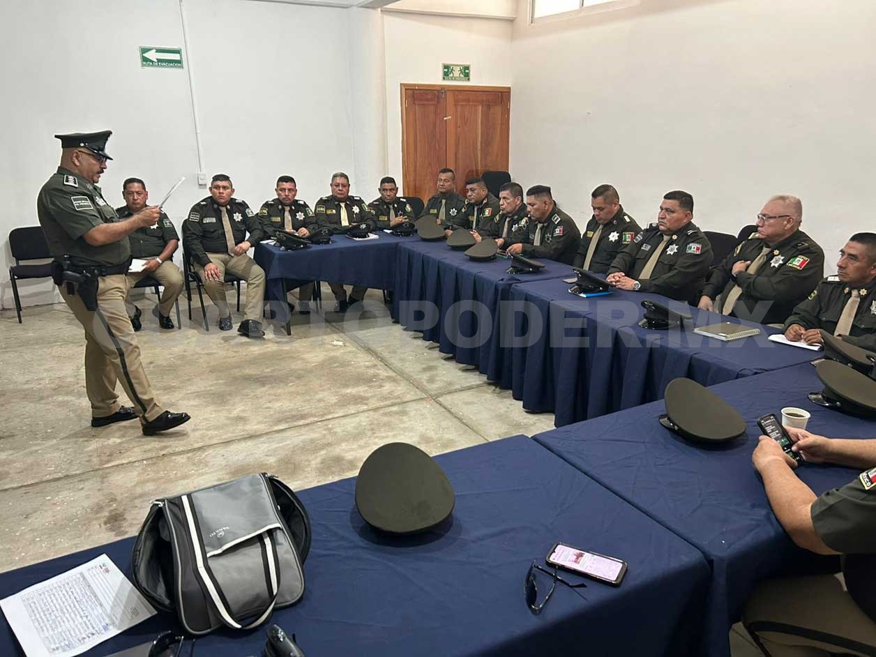 Capacitan sobre inducción a la táctica policial