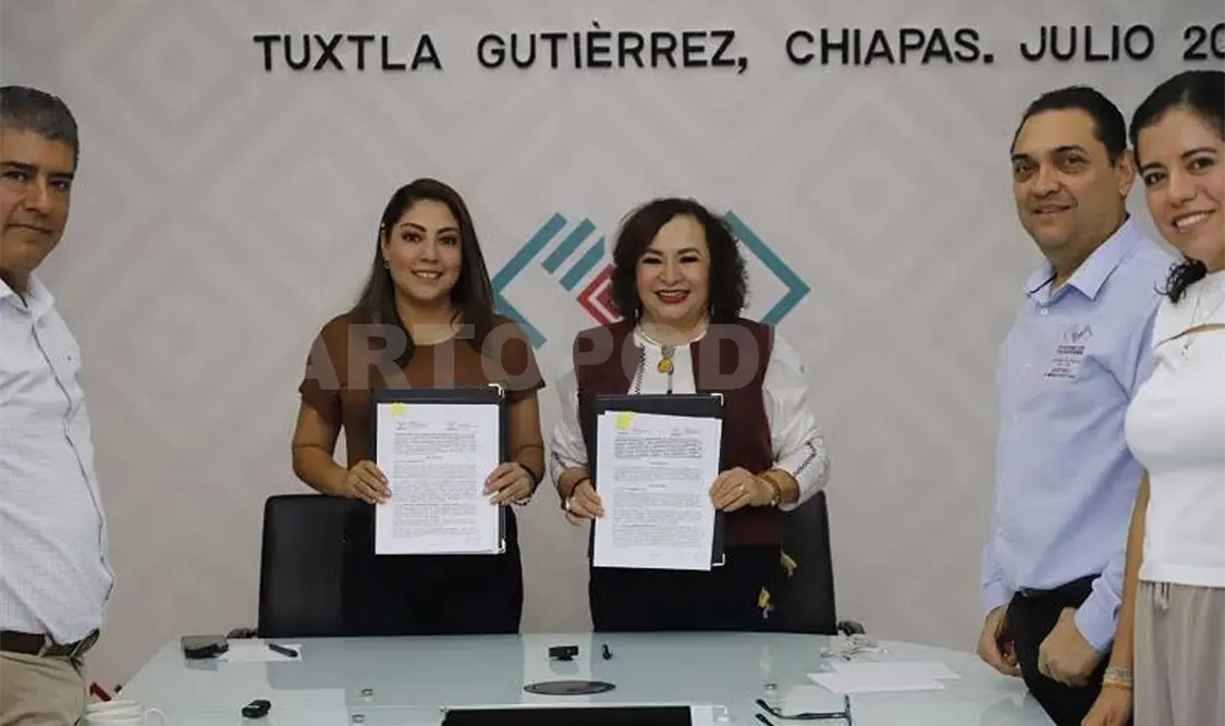 En las instalaciones de Seinfra, las titulares concretaron esta alianza pro ambiente. Cortesía
