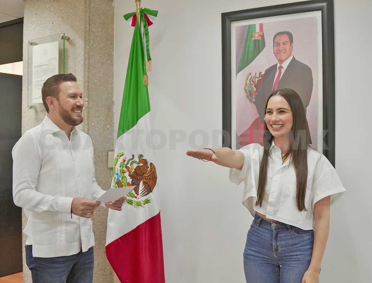 Cesan a Adonaí, llega Bárbara Altúzar